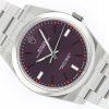 ROLEX OYSTER PERPETUAL RED GRAPE 114300 FULL SET