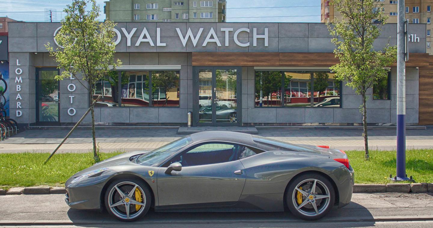 salon royal watch kraków